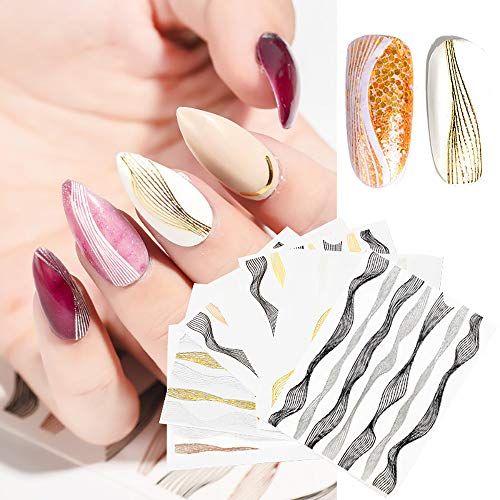 Bcloud Embossed Nail Sticker Exquisite Lace Flower Butterfly Pattern DIY  Design 5D Nail Transfer Sticker Decal for Wedding - Walmart.com